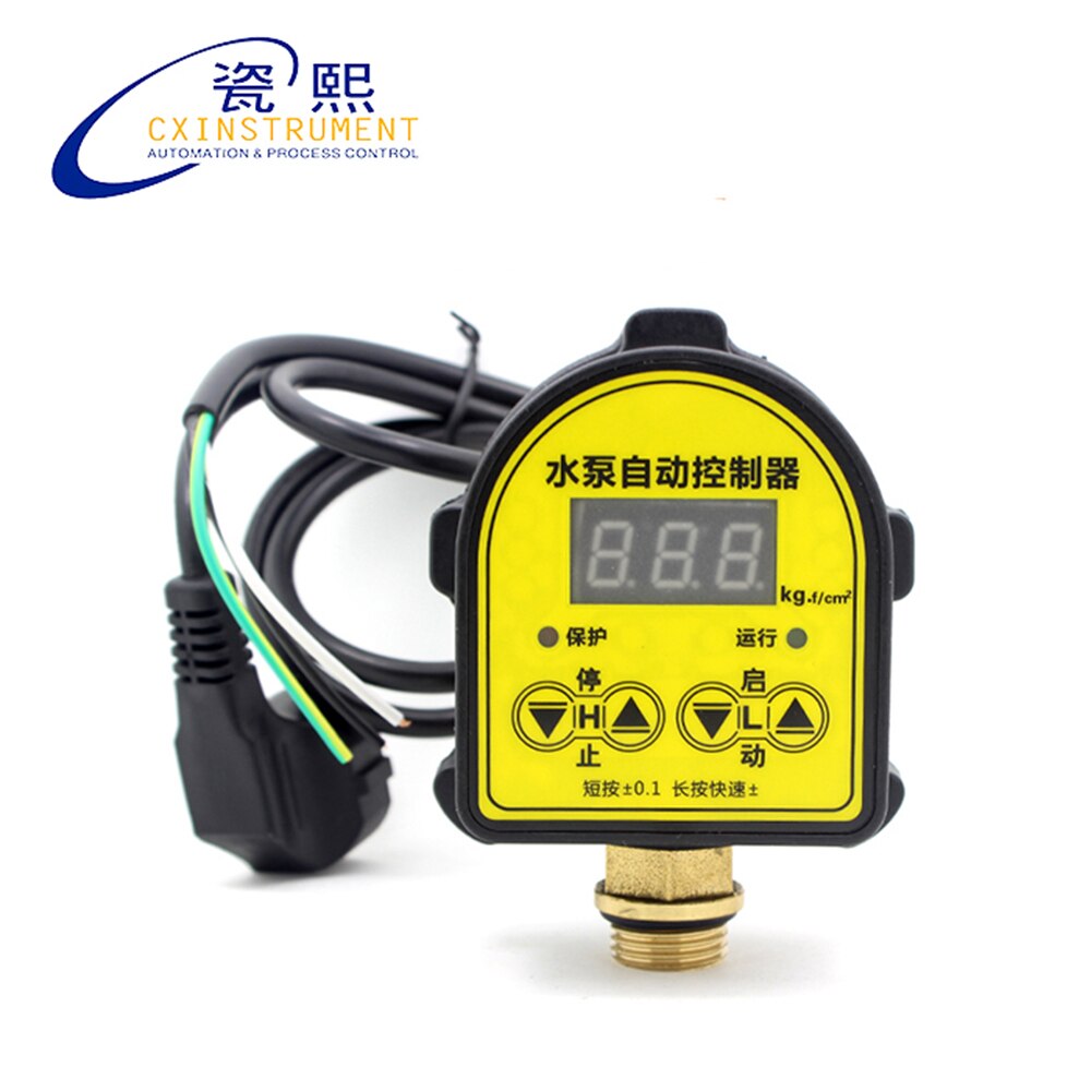 Water Pressure Switch With 0~10 Bar Pressure Range Relay Switch Signal Output and G1/2 Inch Connection Pressure Switch