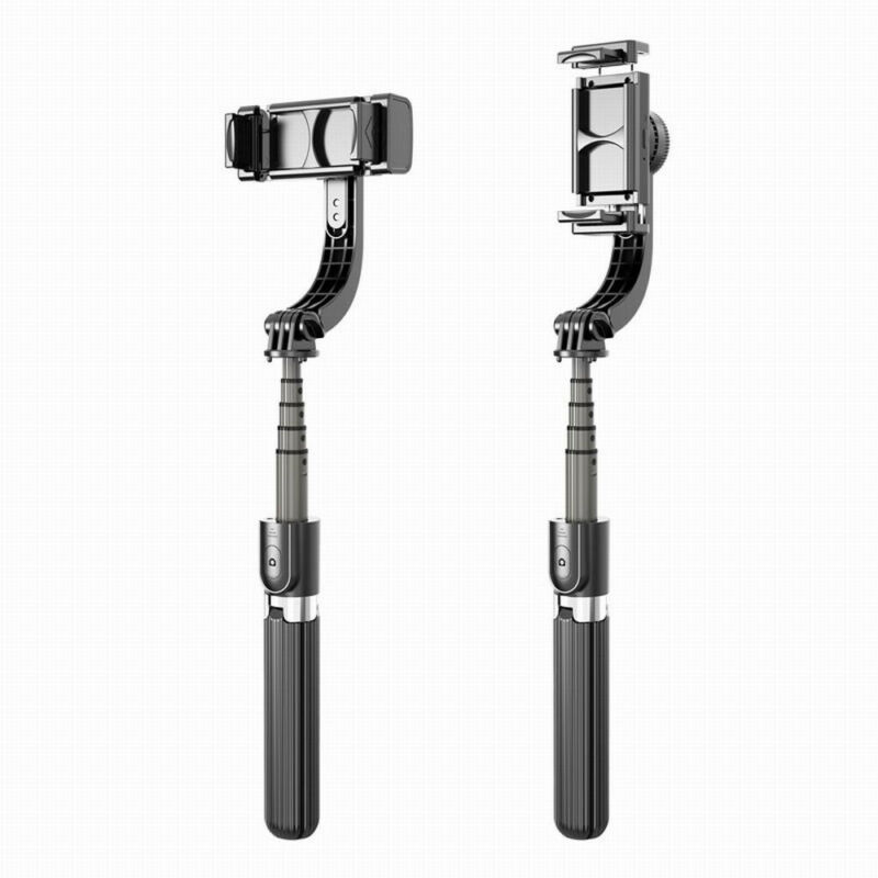 L08- fach tragbares selfie-stick-stativ mit gimbal-stabilisator und fernbedienung für smartphones, bluetooth-fähig