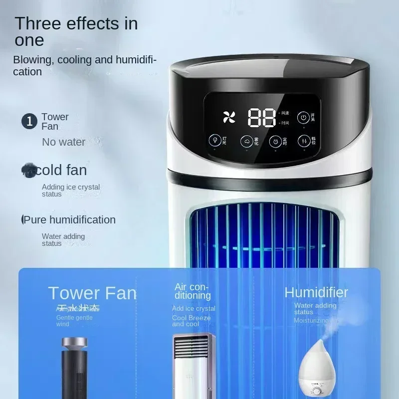 Lüfter tragbare Kalt klimaanlage multifunktion aler luftgekühlter Lüfter Verdunstung kleiner Luftkühler Klimaanlage Ventilator