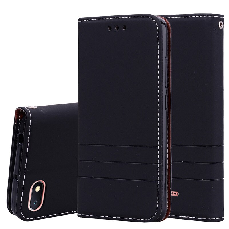Voor xiaomi redmi 6a hoesje redmi 6 cover zachte siliconen achterkant redmi 6 leren flip case voor xiaomi redmi 6a 6 a a6 telefoonhoesjes