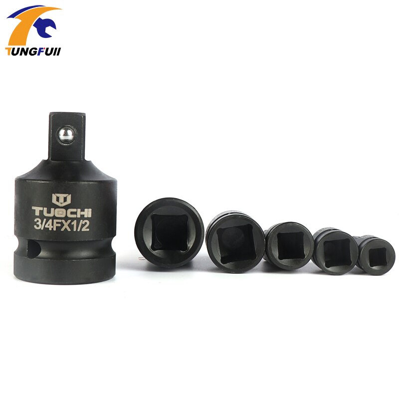 1Set Socket Converter Adaptor 1/4 1/2 3/8 3/4 for Car Bicycle Garage Repair Tool Hand Wrench Tool Set Impact Socket Adaptor