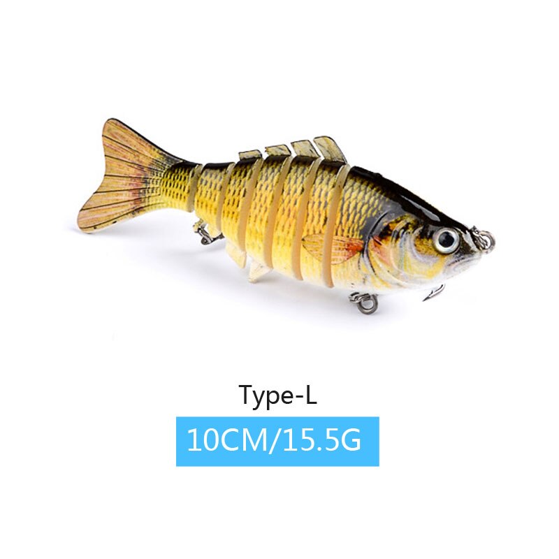 14cm 23g 8 Segment Köder Sinking Wobbler Angeln Lockt Harte Künstliche Gelenk Crankbait Swimbait Für Angelgerät Locken: 13
