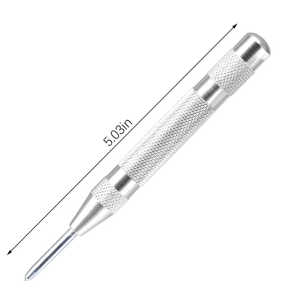 Automatische Center Pin Punch Spring Loaded Markering Locator Gaten Tool Hout Druk Dent Marker Boor Perforator Houtwerk Tool: A