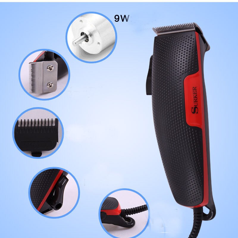Surker electric trimmer SK-4801 wired electric hair clipper beard trimmer haircut low noise
