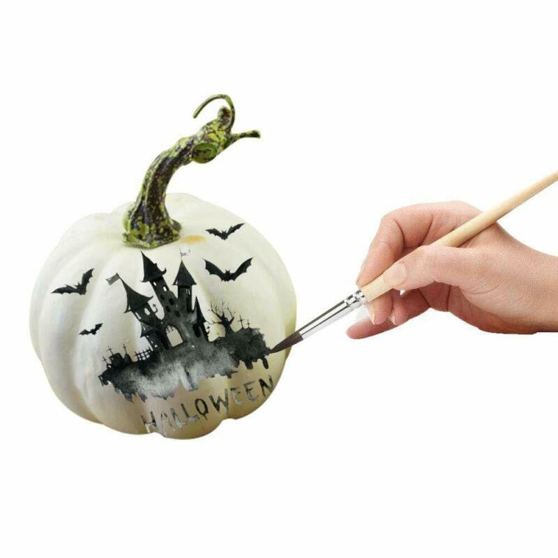 6PCS Halloween Artificial Mini Foam Pumpkin Pumpkins Halloween Party Garden Festival Decoration Craft