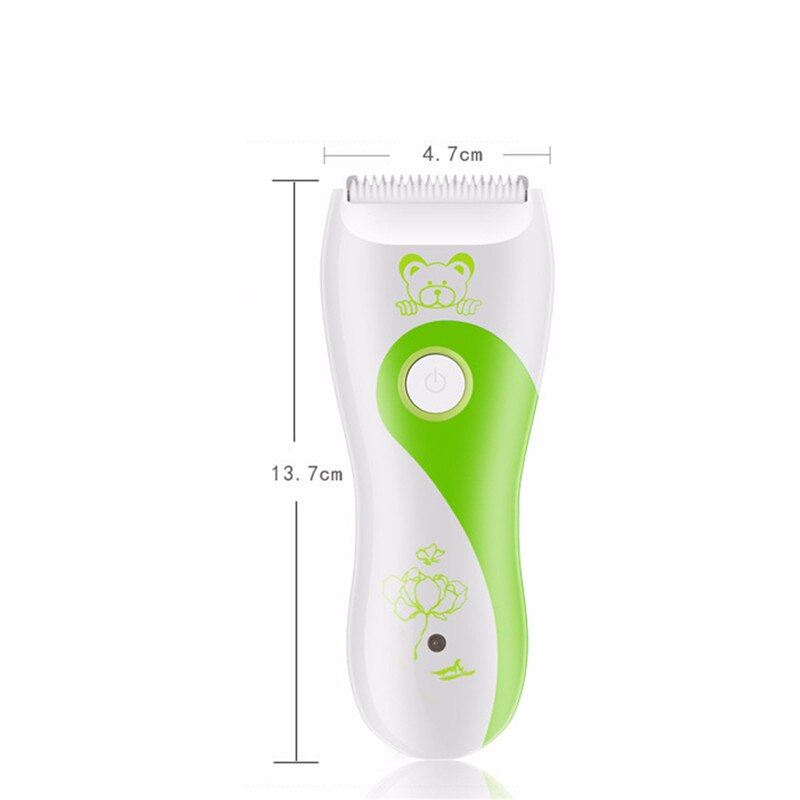 Baby Hair Clipper Infant Mini Electric Hair Trimmer Quiet USB Rechargeable Shaver Kids Haircut Beard Razor