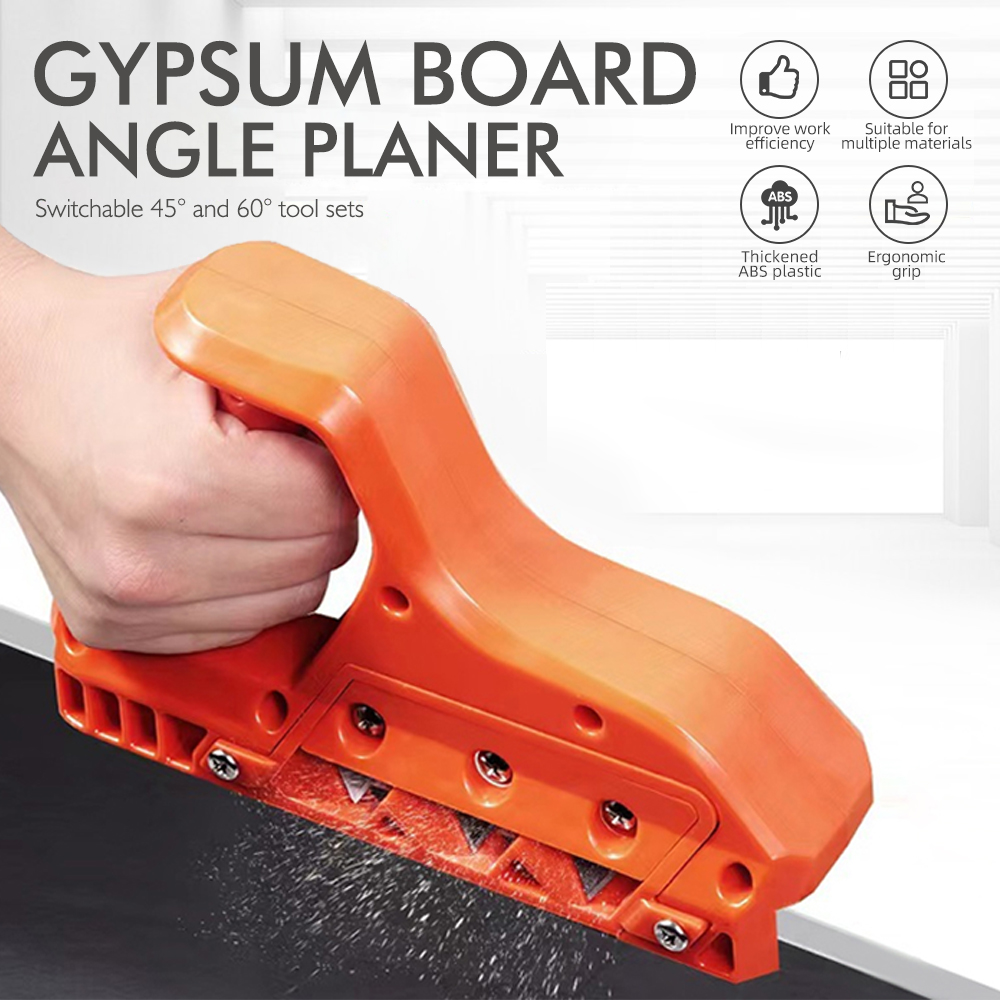 Gipskarton-Schnellschneider, Gipskarton, Handflugzeug, Trockenbau, Kantenfase, Holzbearbeitung, Schneidwerkzeug 45 ° 60 ° Handwerkzeug zum Trimmer