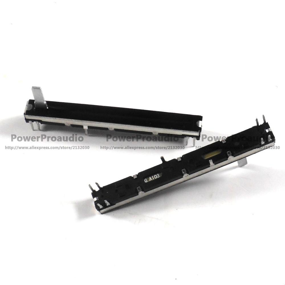 10 stücke Ersatz Für Mackie CFX8 CFX12 CFX16 CFX20 DJ Live Mischer Volumen Fader 50KDx2 Dual CH