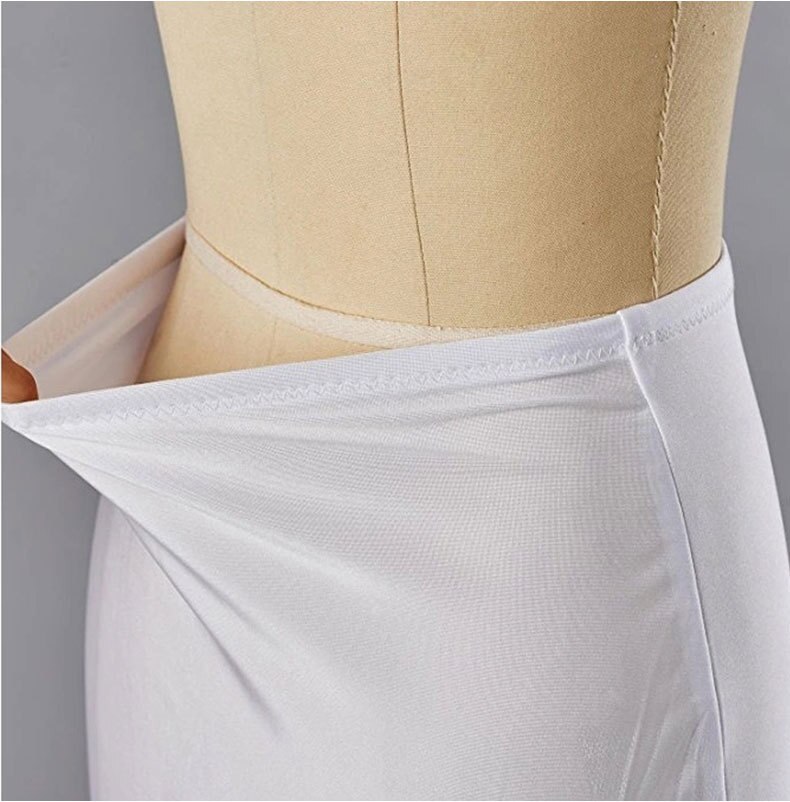 Jupon Maxi long avec 4 volants, 3 cerceaux, ceinture extensible, robe de bal, jupe sous-jupe