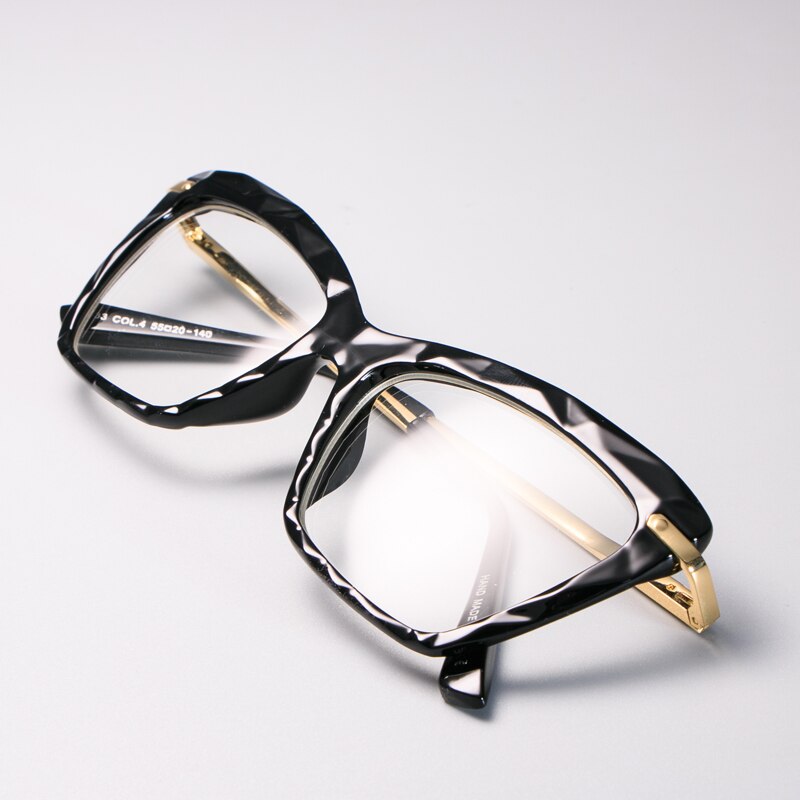 H45591 Diamond style frame Square Glasses Frames Women Optical Computer Glasses