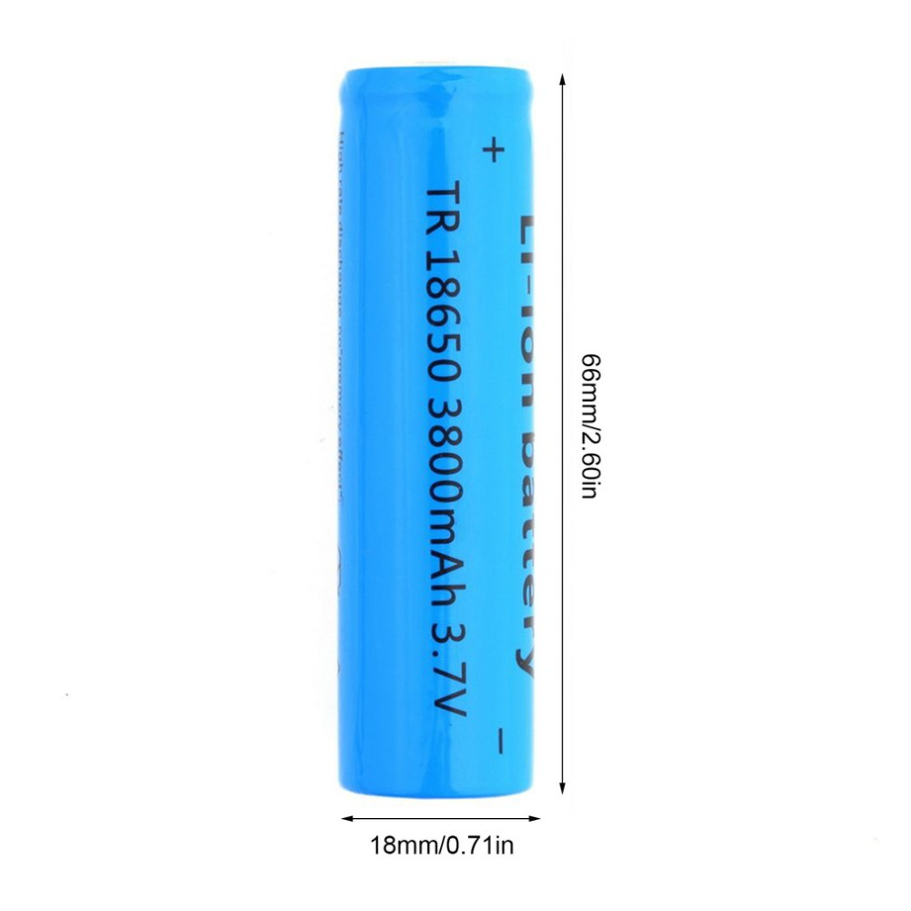 18650 Batteries 3.7V 3800mah 18650 Rechargeable Lithium Battery for LED Torch Flashlight Accumulator Electronic Devices Cell