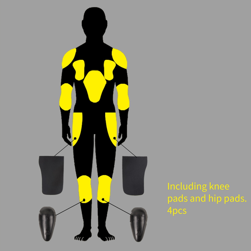 Männer Motorrad Hosen Vier Saison Wasserdicht Atmungsaktiv Warme Motocross Rally Reiter Reiten Schutz Hose mit Kneepads HP-12