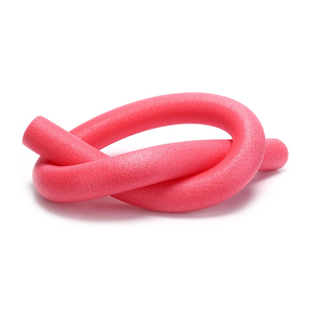 hollow Flexible Swimming Swim Pool Water Float Aid Woggle Noodles Useful for Children Over 5 Years Old and Adult: Red
