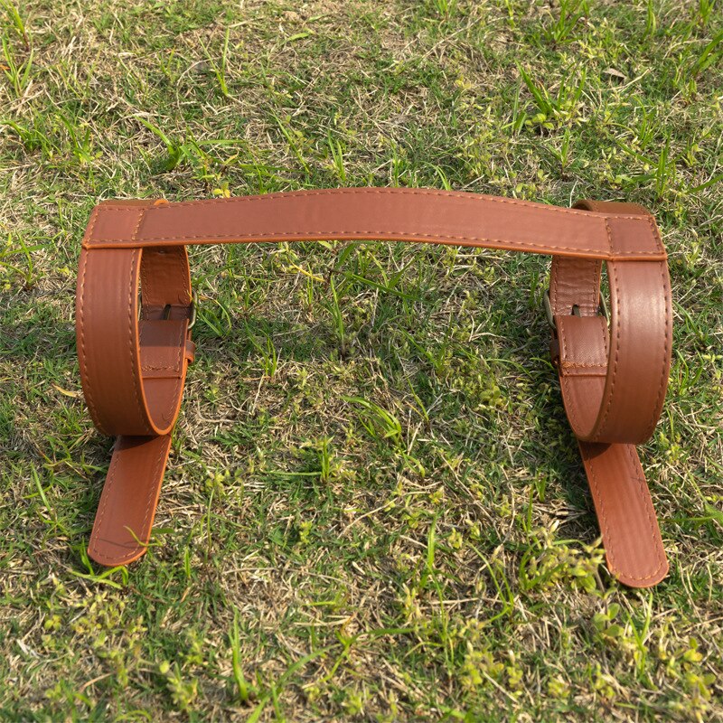 Sangle De Couverture De Pique-nique En Simili Cuir PU - Couleur Marron - Neuf Avec étiquettes