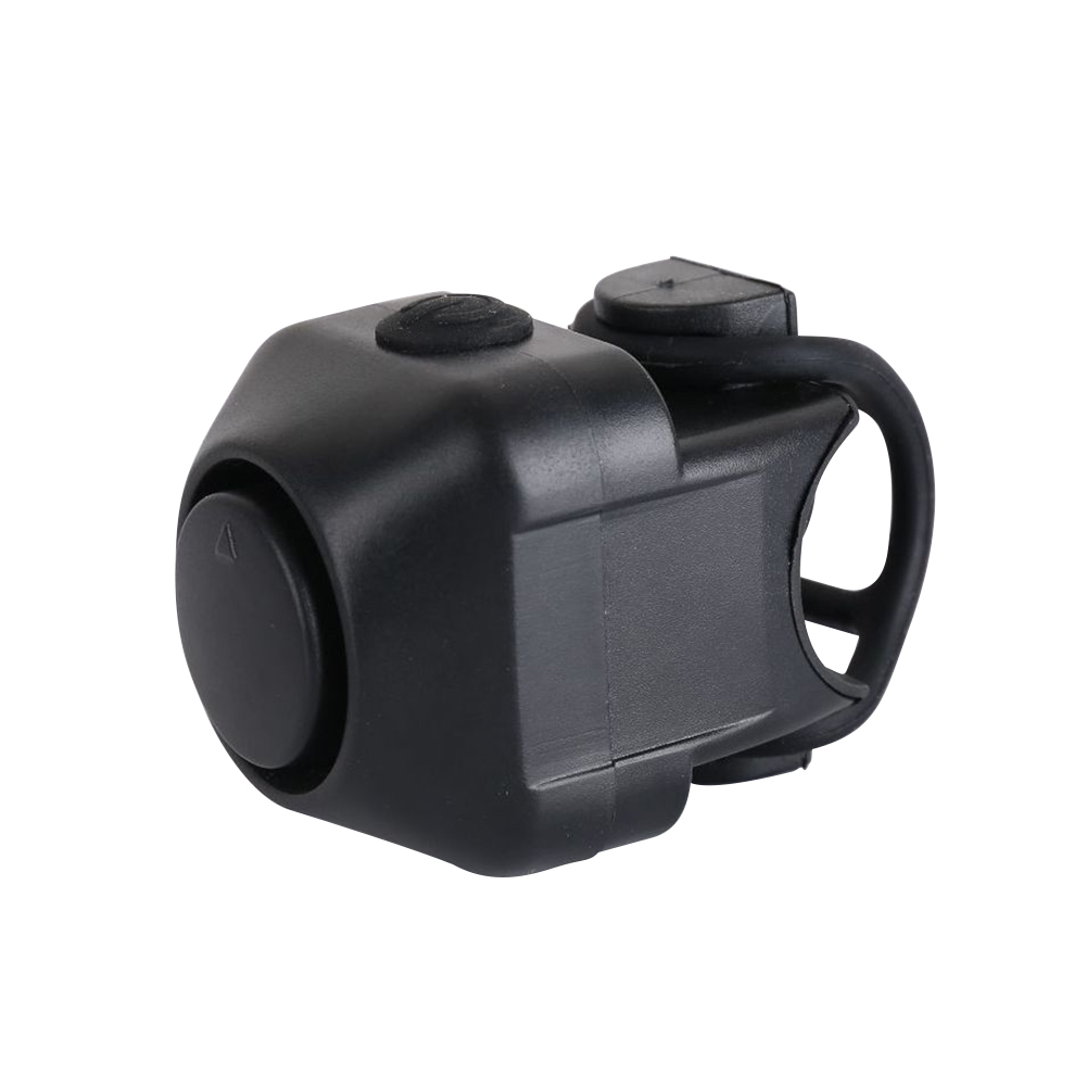 ABS Fixed Gear Folding Bike Horns MTB Bike Handlebar Alarm Bells Loud Volume Electric Bicycle Bell Cycling Supplies: black