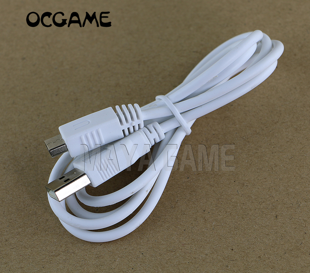 OCGAME USB data power lading Charger Lader Voor Nintendo Wii U WIIU Gamepad Controller