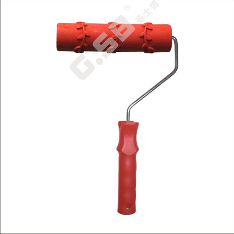 7 "Inch Roller Behang Roller Gsb Tool Sets Paint Tool Paint Rollers 3d Rubber Model Reliëfs Verf Roller NO.088 paint Tool