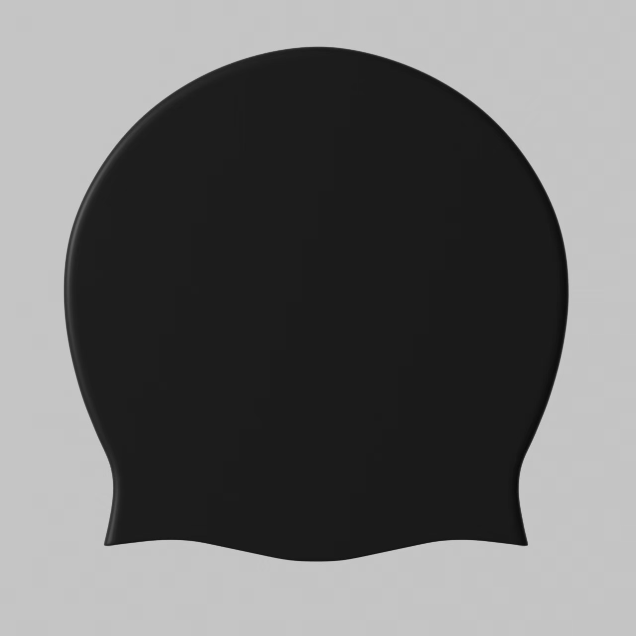 Super badmuts voor dames lang haar siliconen hoofdkap voor volwassenen waterdichte professionele plus size badmuts: WHITE