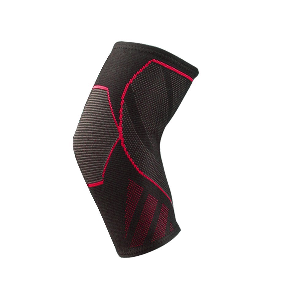 Wosweir 1 Pc Compressie Elleboog Steun Pads Elastische Brace Voor Mannen Vrouwen Basketbal Volleybal Fitness Beschermer Arm Mouwen: M / Blauw