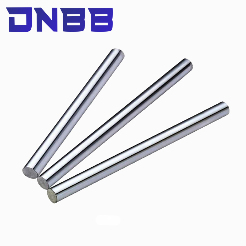 2pcs linear shaft 3d printer parts 5mm linear shaft chrome plated rod shaft CNC parts 100-595mm hardened for DIY