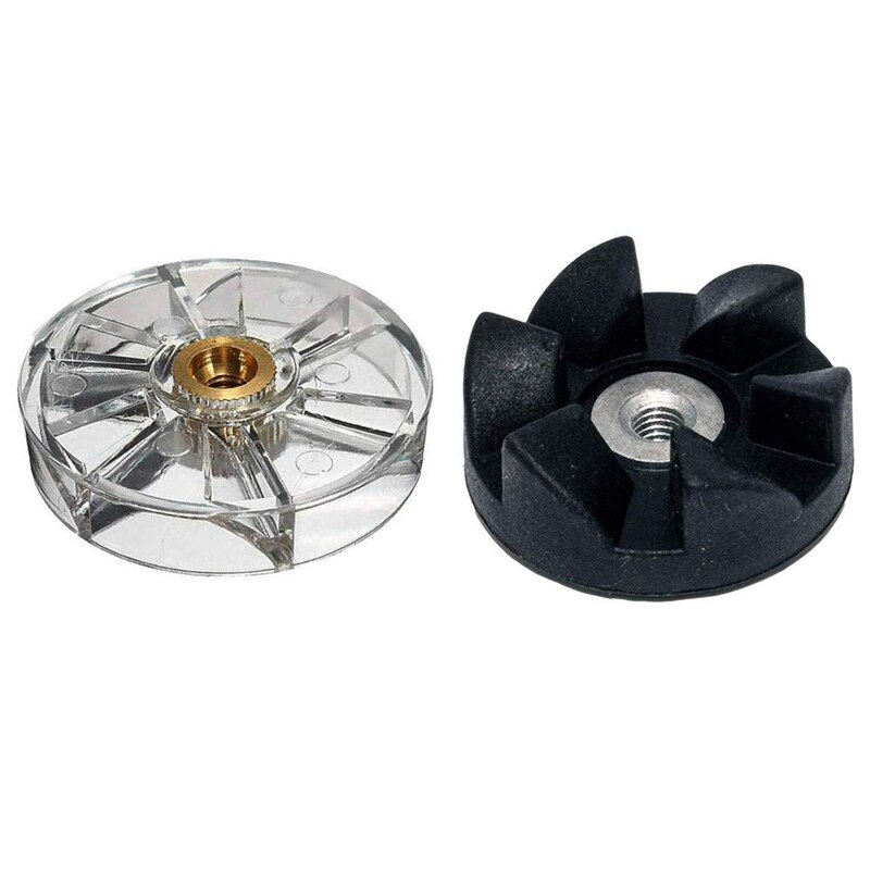 Blade Rubber Gears and Motor Base Top Gears Stainless Steel Cross Blade Replacement Parts for Nutribullet 600W/900W