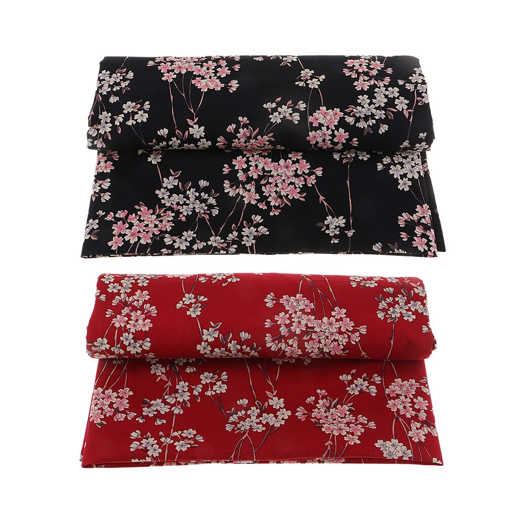 Décoratif chinois fleur de prunier imprimé artisanat couture 100% coton tissu