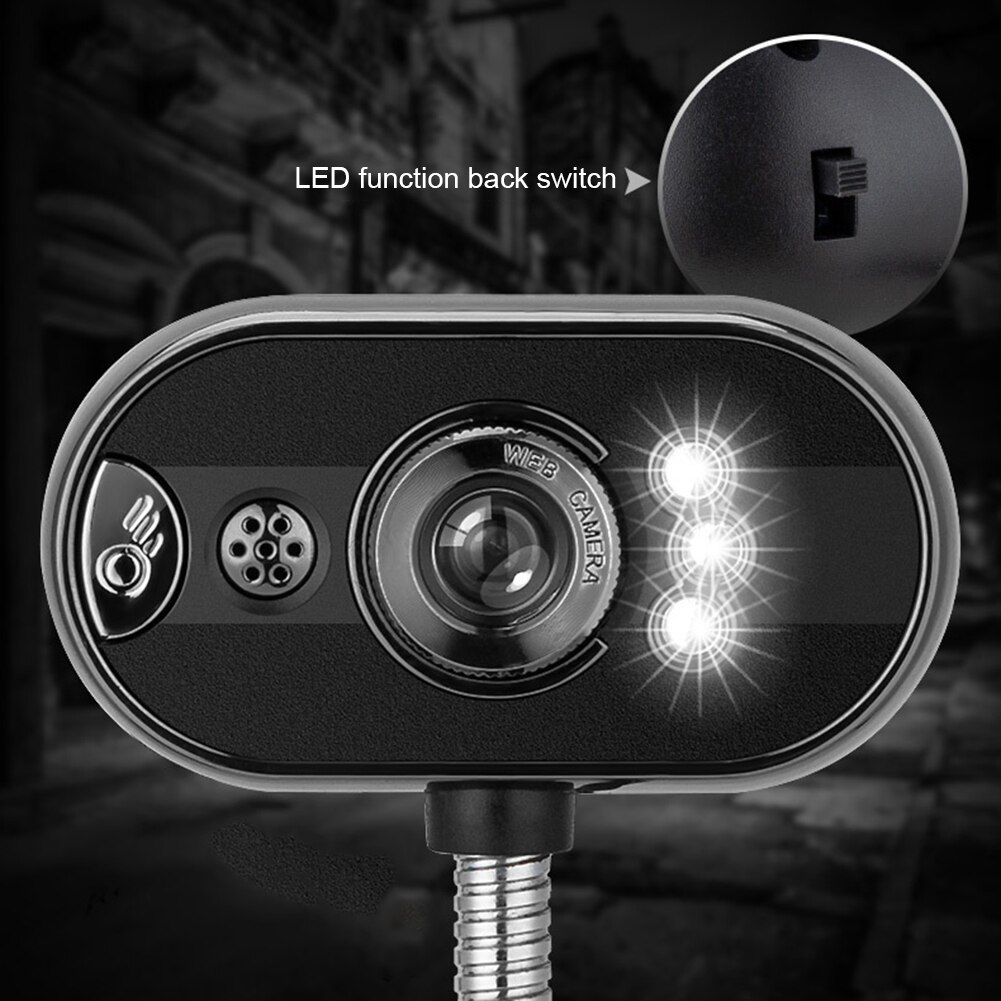 Mini Camera Computer Webcam 480P Webcam Met Microfoon Usb Mini Webcam Voor Pc Laptop Online Conferentie Computer Accessoires