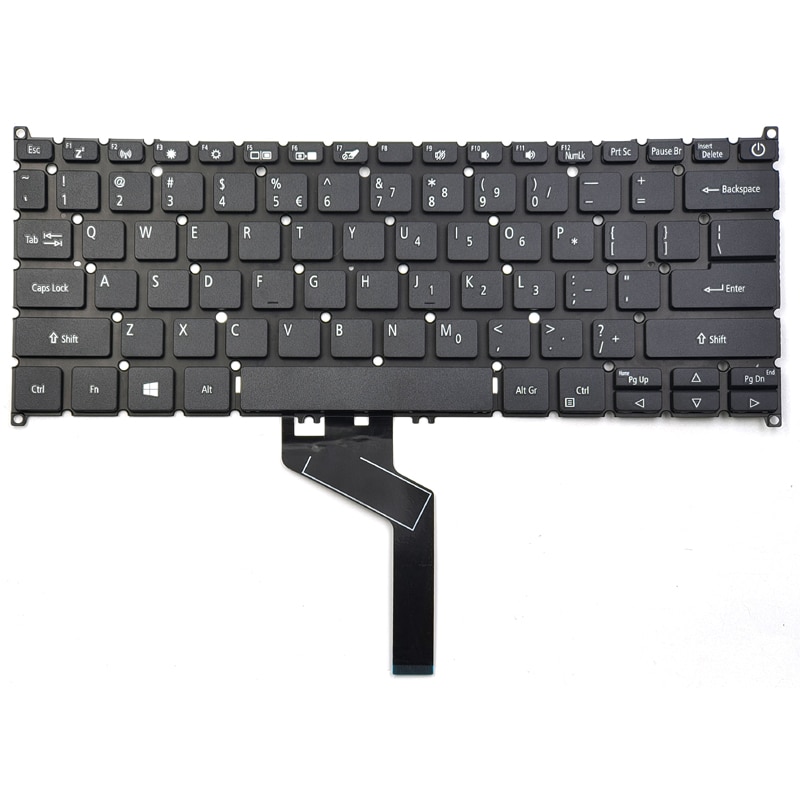 For Acer Swift 3 SF313-51 SF313-51-A34Q SF313-51-A58U Series Laptop Keyboard US Black