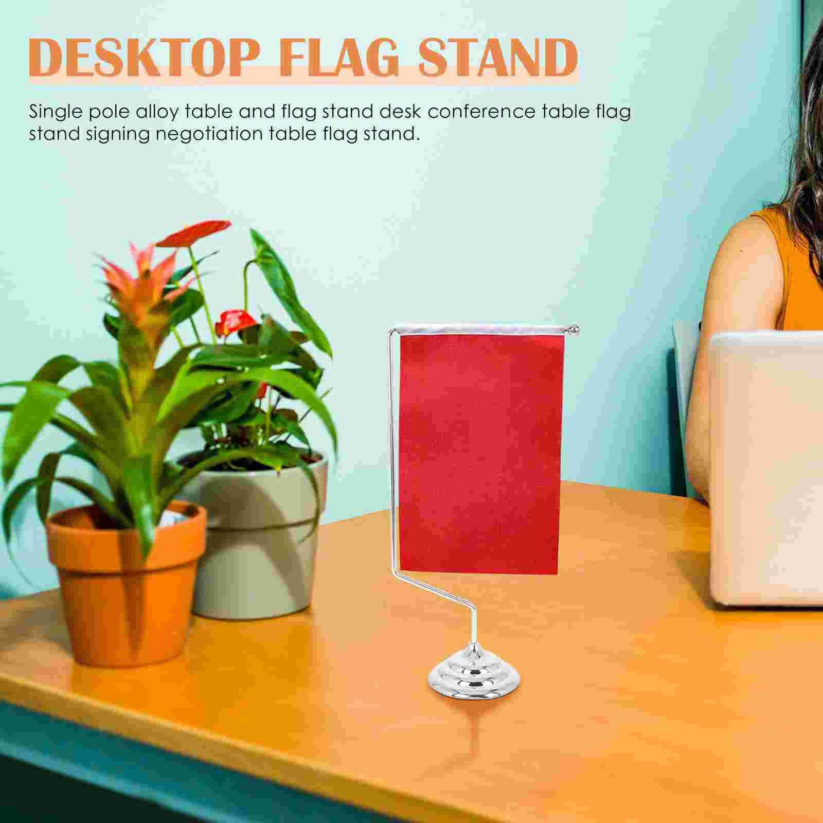 Flag Holder Desktop Flag Rack Table Flag Holder Desk Flag Rack Office Table Flag Holder for Desk Table