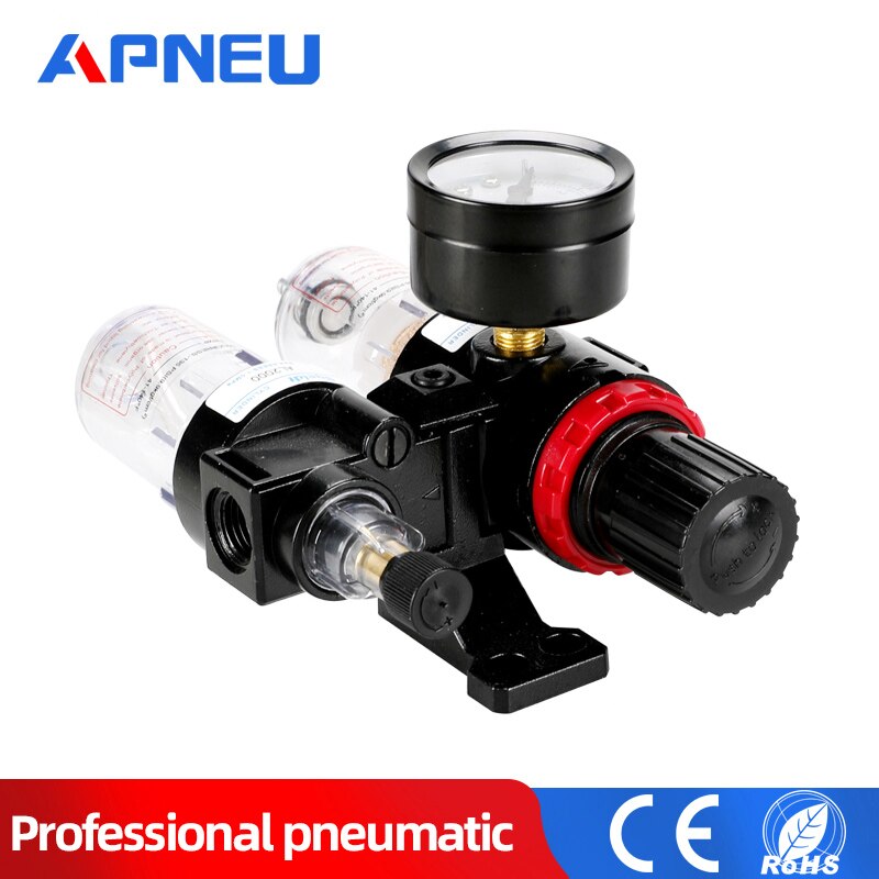 Afc 2000 filter til kompressor olie vandudskiller regulator fælde filter airbrush lufttryk regulator reduktionsventil