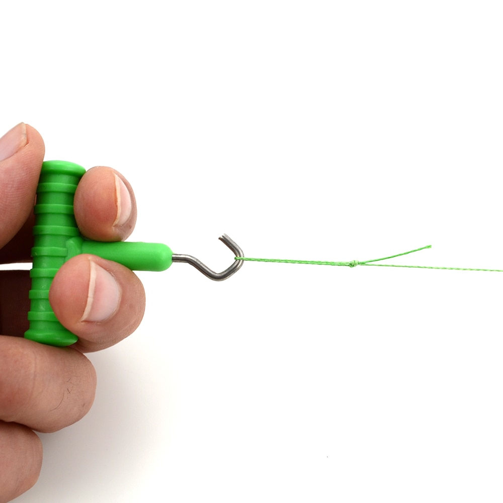 2 x Carp Fishing Rigs Knot Puller Hook Line Knot Puller Hair Rig Knot Tool Fishing Tackle Accessories