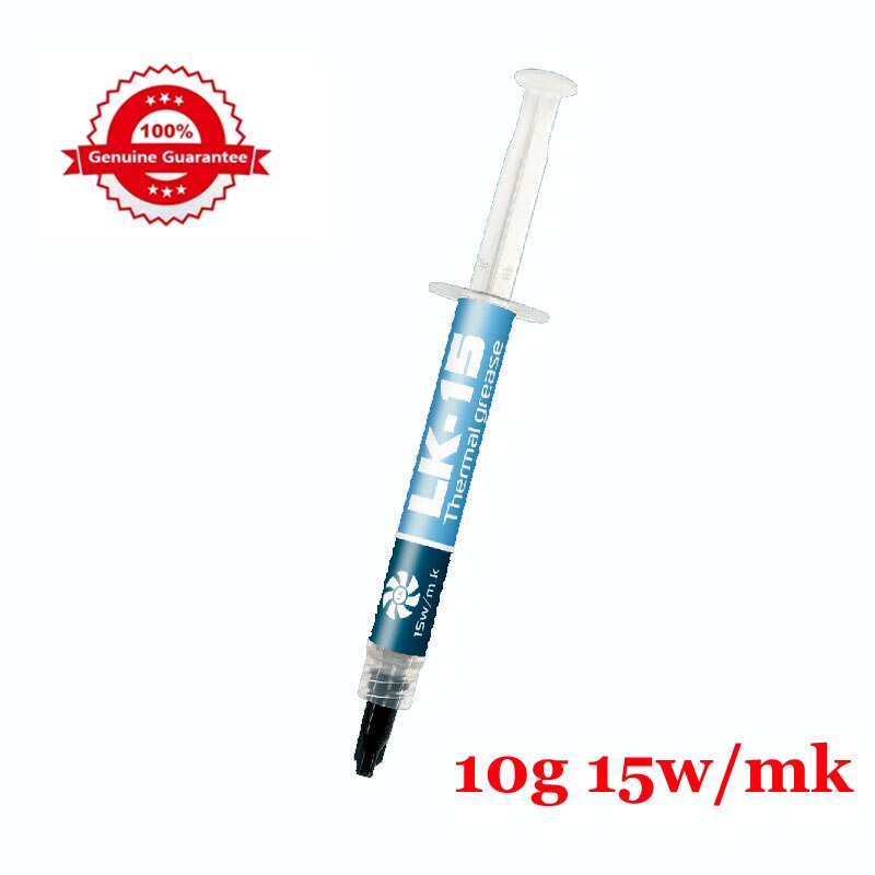15W/mk LK-15 2g 5g High End Thermal Grease for gaming computers overclock CPU GPU Chipset notebook Cooling Paste: 10g / 17w