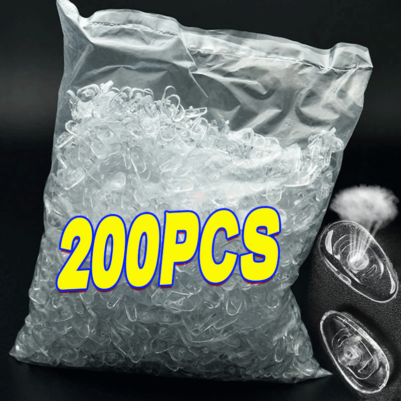 DIY Luchtkamer Helder Ovaal Lenzenvloeistof Neusbeugel Siliconen Neuspads Brillenbeugel Anti Zonnebril Brilaccessoires