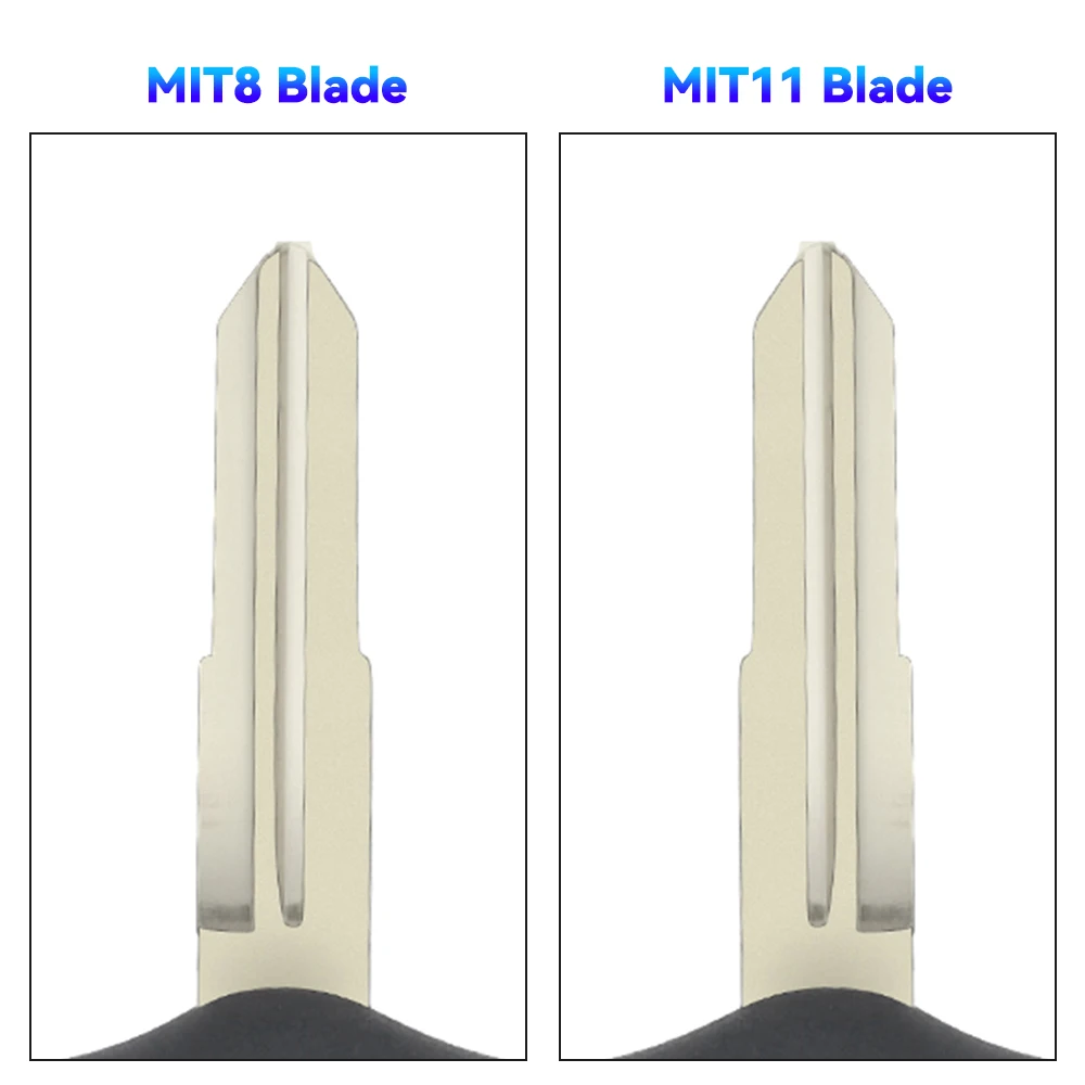 KEYYOU para Mitsubishi Outlander Grandis Pajero Lancer coche fob nueva carcasa de llave remota 2/3 botones