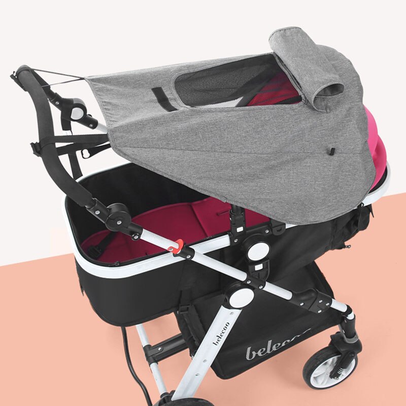 Baby Stroller Sun Visor Carriage Sun Shade Canopy Cover for Pram Stroller Accessories Car Seat Baby Buggy Pushchair Cap Sun Hood