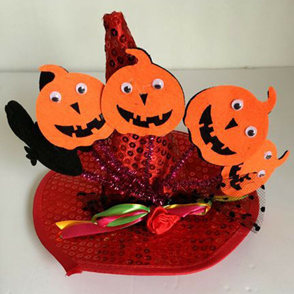 Haustier Halloween Kostümich Spinne Hütte-Hund Katze Hexe Magier Hütte Für Halloween Parteien: rot Kürbis