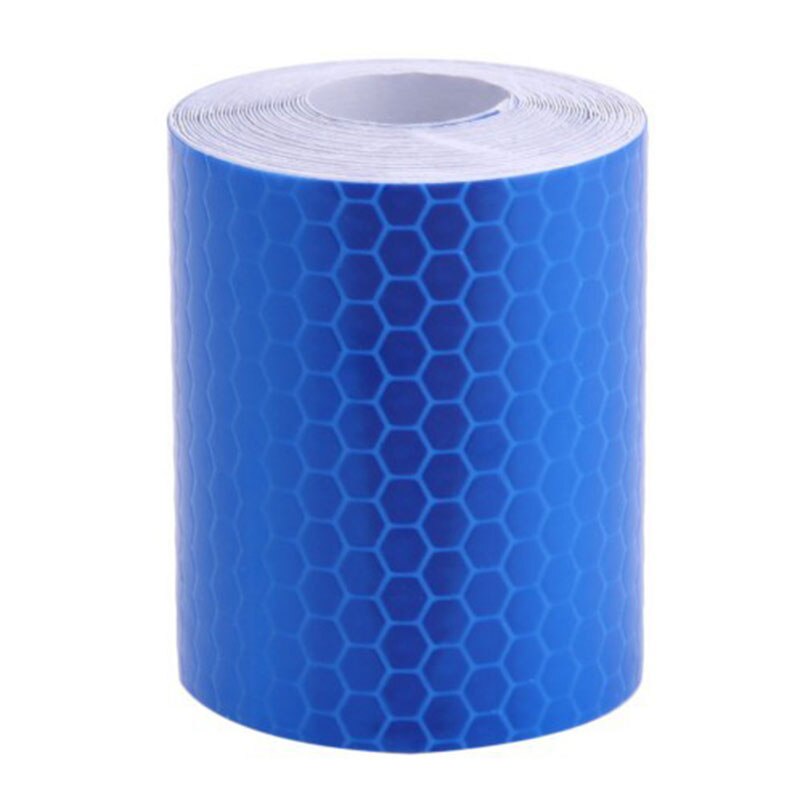 zhizaibide 5cmx3m Safety Mark Reflective Car-Styling Self Adhesive Warning Tape Automobiles Motorcycle Stickers