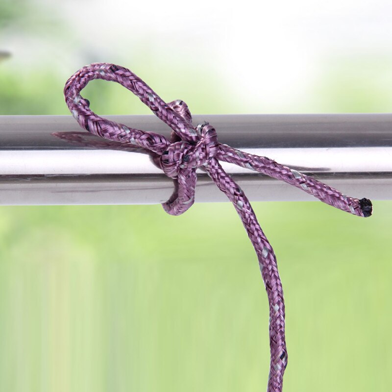 10m Colorful multifunction nylon washing clothes line rope clothesline string travel outdoor necessary tools.