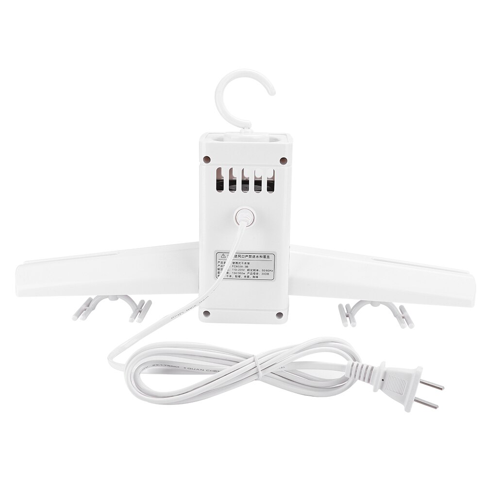 Household Portable Foldable Electric Clothes Drying Machine Travel Clothes Dryer US Plug 110-220V