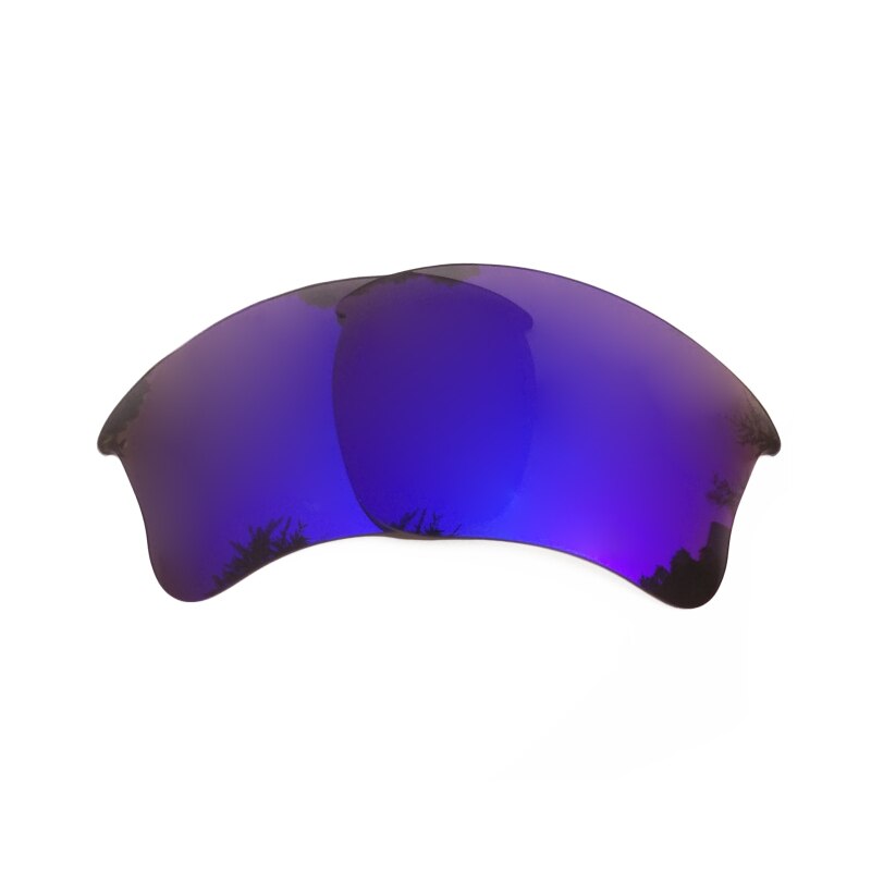 Polarized Replacement Lenses for Flak Jacket XLJ Sunglasses - Multiple Options: Purple