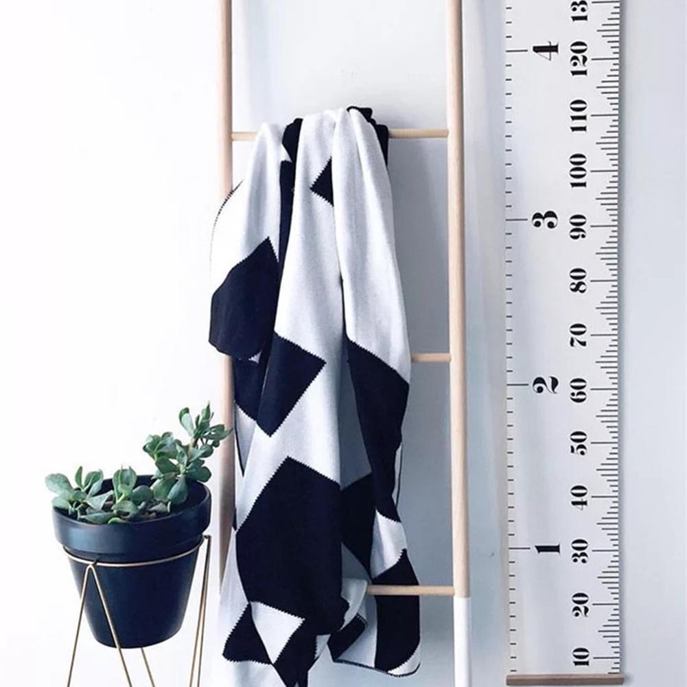 Skandinavisk stil baby barn barn höjd linjal tillväxt för rum höjd vägg heminredningstabell storlek linjal klistermärke ins me  y0 w 5