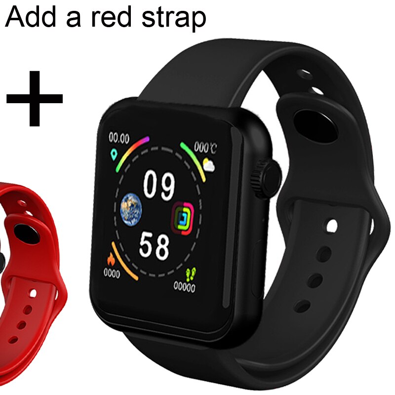 Y68 max bloeddrukmeter smartwatch waterdicht heren dames smartwatch hartslag fitness tracker horloge digitaal horloge  d20: Toon 3