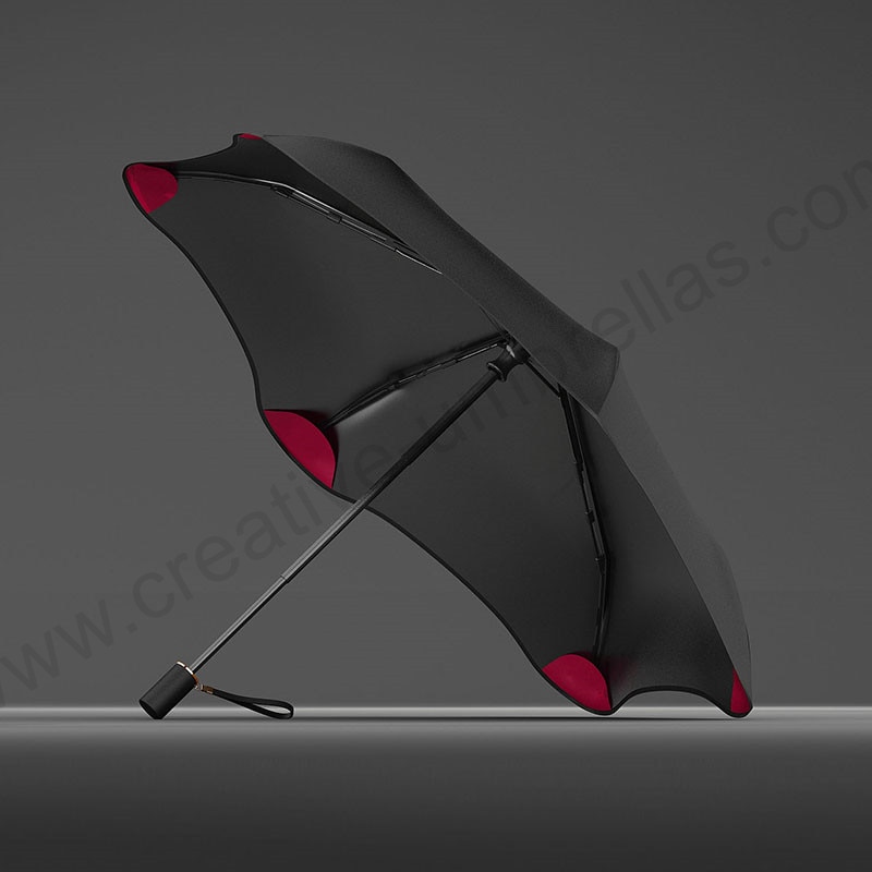 Parapluie pliant en alliage d'aviation manuel, anti-tonnerre en fibre de verre à fleurs de prunier, revêtement noir, 5 fois parasol anti uv