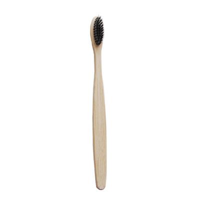 1 pcs Eco friendly bamboo bristle toothbrush Biodegradable Plastic Free Oral Care adult bamboo toothbrush handle brush: 1pcs brush