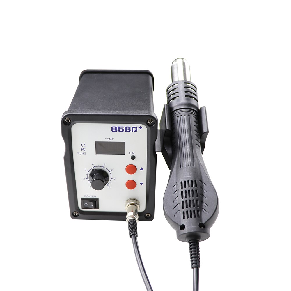 poste de reprise de soudure à 858D LED pistolet à Air numérique Station de soudure ESD 700W téléphone d'ordinateur chauffage Ultra-rapide