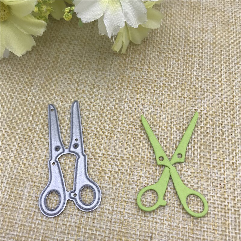 Scissors Metal Cutting Die Stencil for DIY Scrapbooking Album Paper Card Decor Craft Embossing Die