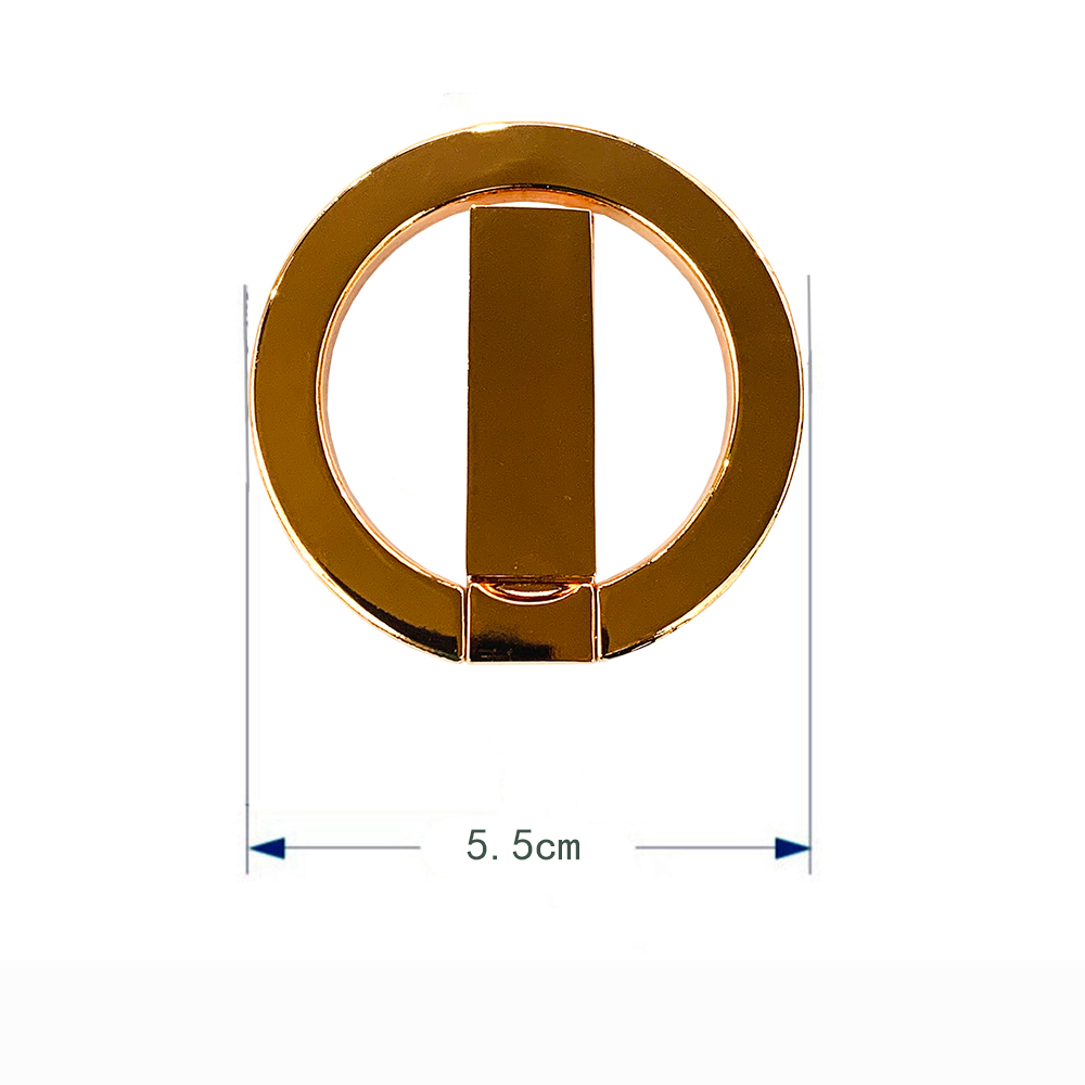 Magnesafe metalowy brokat w proszku silny magnetyczny uchwyt pierścieniowy ssący do uchwytu na telefon komórkowy z metalowym ładowaniem obrotowym 360 ° uniwersalny