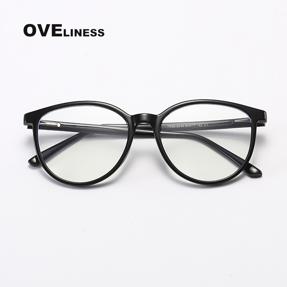 Anti Blue Light Glasses for Men Bluelight Radiation Women TR90 Computer Protection Gaming Glasses Blue light Blocking UV Eyewear: shiny black