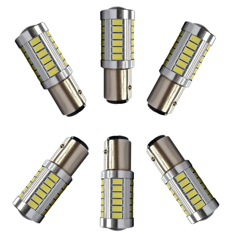 1156 ba15s p21w 1157 p21/5w t20 led automotive tail glödlampa bromsljus bil led backljus varselljus varslar