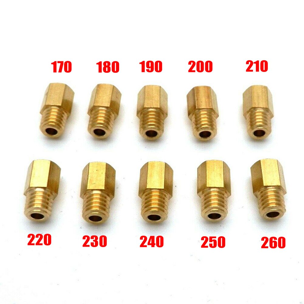 Hoofdsproeierset Naraku M5 voor Dellorto carburateur 50-68